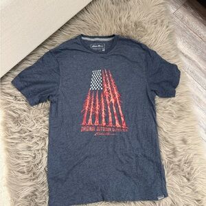 Eddie Bauer Men’s Navy Graphic Tee